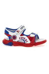 Coveri Sandalen 63289 weiß, blau und rot