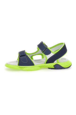 Coveri Sandalen 63288 Blau mit Tränen