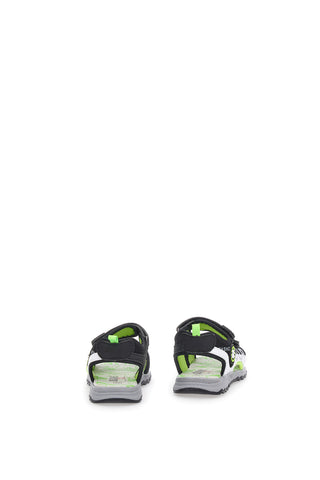 Sandali Rams23 2726 Neri con strappi