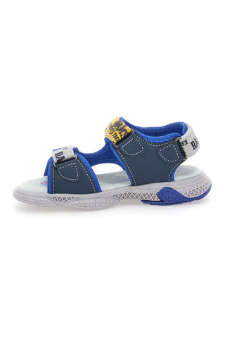 Rams23 2728 Blaue und gelbe Sandale