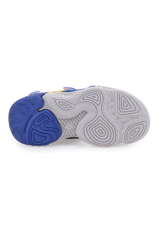 Rams23 2728 Blaue und gelbe Sandale