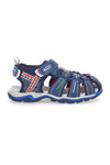 Max Dillan 13600 Blaue halboffene Sandale