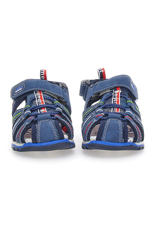 Max Dillan 13600 Blaue halboffene Sandale