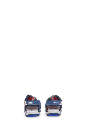 Max Dillan 13600 Blaue halboffene Sandale