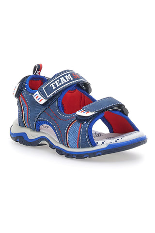 Max Dillan 13597 Blaue Sandalen mit Tränen