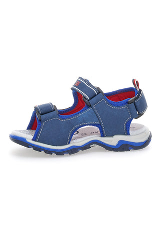 Max Dillan 13597 Blaue Sandalen mit Tränen