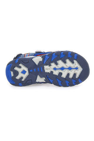 Max Dillan 13597 Blaue Sandalen mit Tränen