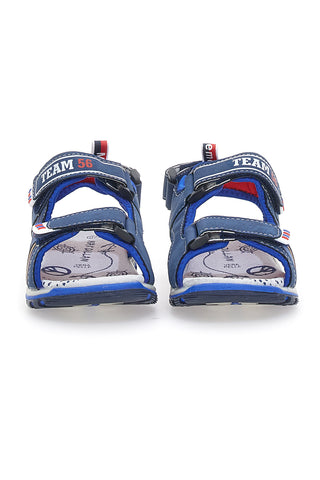 Max Dillan 13597 Blaue Sandalen mit Tränen
