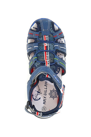 Sandalo Semiaperto Max Dillan 13600 Blu