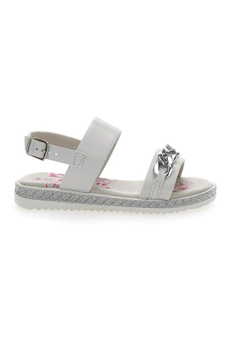 Weiße Sandalen Danke 13610