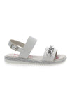 Weiße Sandalen Danke 13610