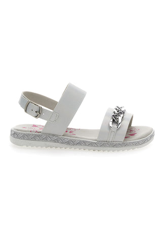 Weiße Sandalen Danke 13610