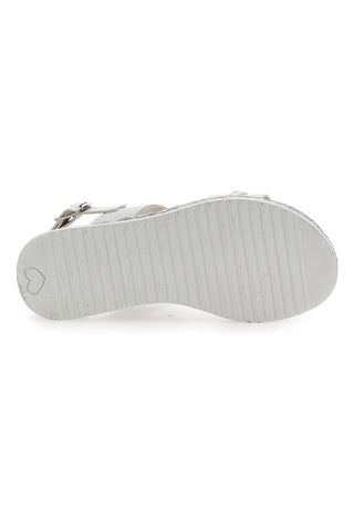 Weiße Sandalen Danke 13610