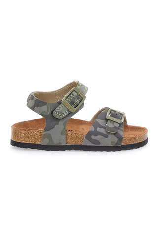 Max Dillan 13687 Tarngrüne Sandalen