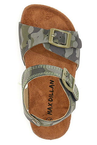 Max Dillan 13687 Tarngrüne Sandalen