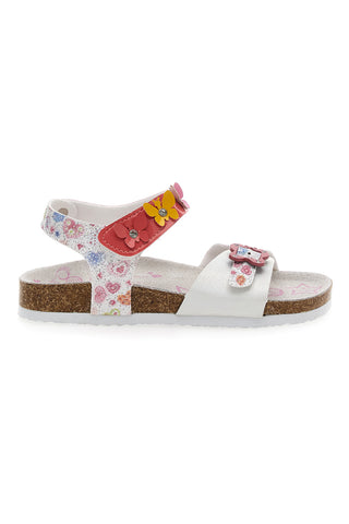 Weiße Sandalen Danke 13652