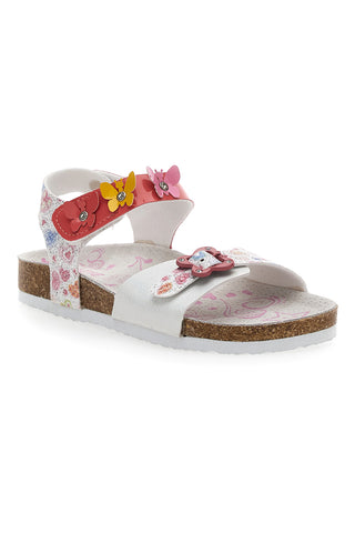 Weiße Sandalen Danke 13652