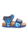 Sandali primi passi Balducci 3502 Blu camouflage