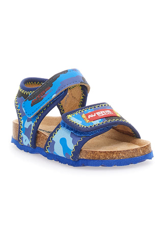 Sandali primi passi Balducci 3502 Blu camouflage