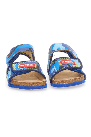 Sandali primi passi Balducci 3502 Blu camouflage