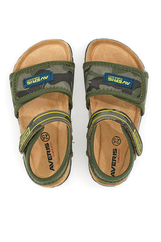 Sandali urban Balducci 3530 Verde Camouflage