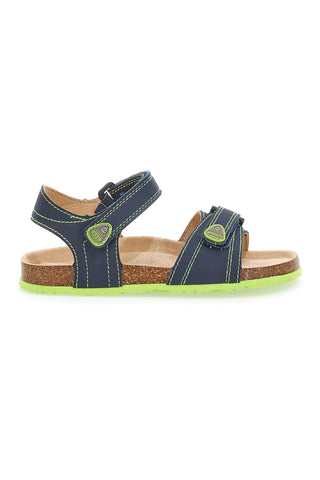 Sandali Asso 7711 Blu Verde Lime