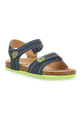 Sandali Asso 7711 Blu Verde Lime