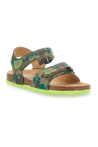 Asso 7711 Grüne Tarnsandalen