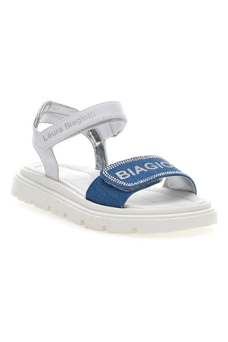 Weiße Sandalen Laura Biagiotti 7945