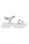 Weiße Casula-Sandalen Byblos 241