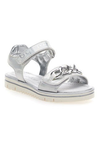 Byblos 250 Weiße Sandalen mit Maxikette