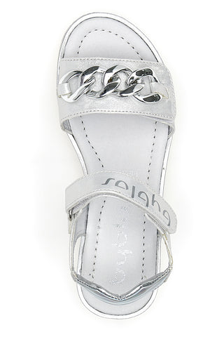 Byblos 250 Weiße Sandalen mit Maxikette