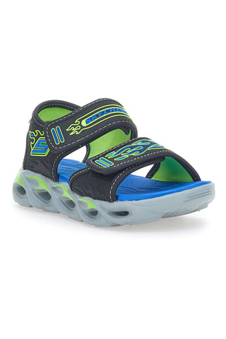 Sandali con Luci Skechers S Light-Thermo-Splash Blu