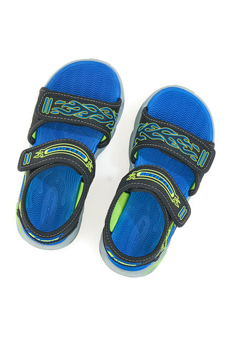 Sandali con Luci Skechers S Light-Thermo-Splash Blu