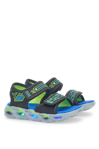 Sandali con Luci Skechers S Light-Thermo-Splash Blu