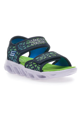 Skechers S Light Hypno Splah-Sun Sonic Sandalen mit Lichtgrün