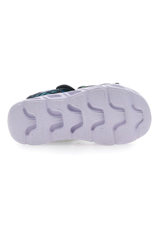 Skechers S Light Hypno Splah-Sun Sonic Sandalen mit Lichtgrün