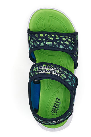 Skechers S Light Hypno Splah-Sun Sonic Sandalen mit Lichtgrün