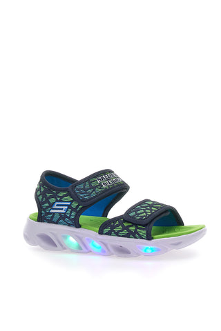 Skechers S Light Hypno Splah-Sun Sonic Sandalen mit Lichtgrün