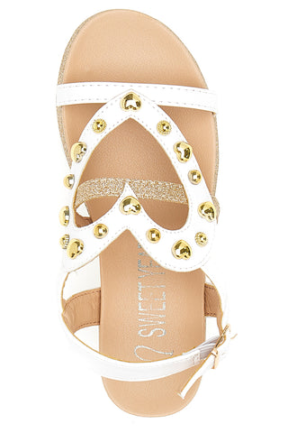 Sandali Flat Sweet Years 8668 Bianchi