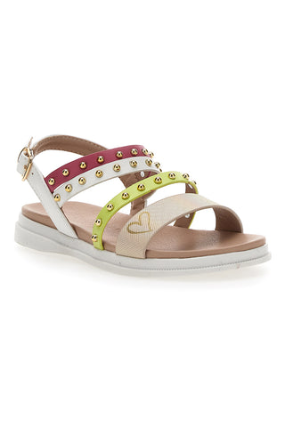 Flache Sandalen von Sweet Years 8271 Mehrfarbig