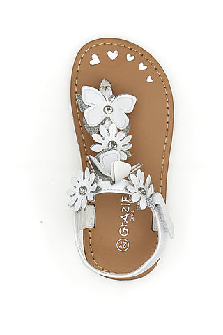 Danke 904 Weiße Flip-Flop-Sandalen