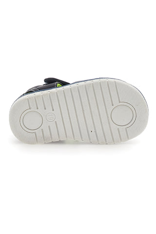 Halboffene First Steps Sandalen Averis 15010 Blau