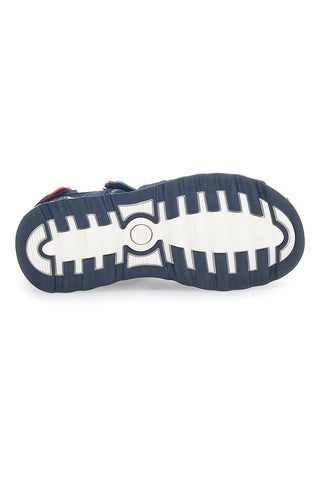 Halboffene Sandalen Asso 15002 Blau