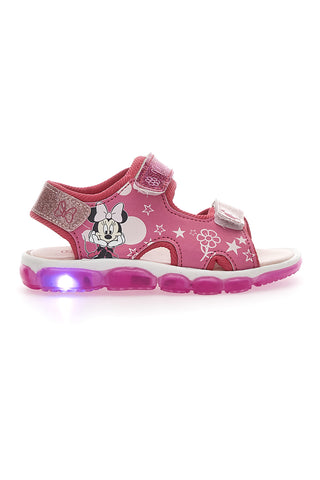 Sandali con Luci Minnie 15303 Rosa