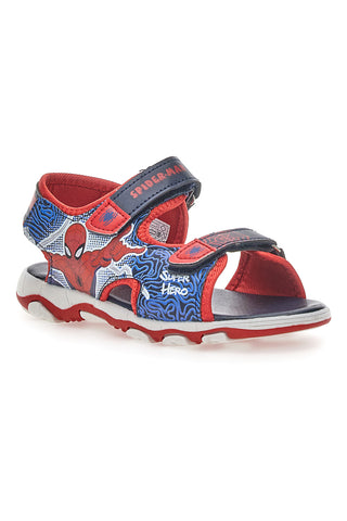 Spiderman Sandalen 11301 Blau