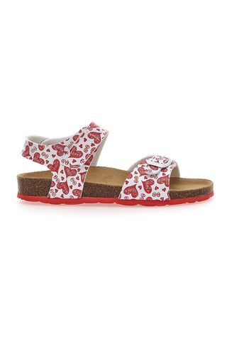 Sandali Pitt Kids 45289CO Rosso/Bianco