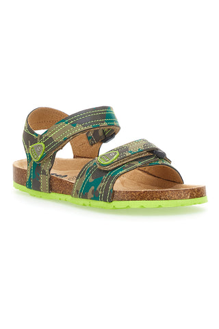 Asso 7711 Grüne Tarnsandalen