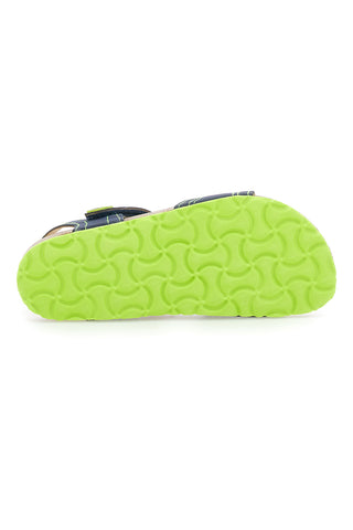 Sandali Asso 15024 Blu e Verdi