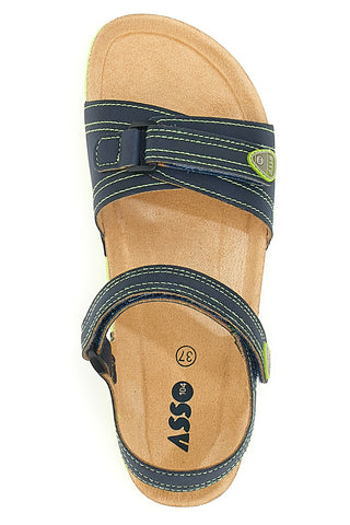 Sandalen ASSO 15024 Blau